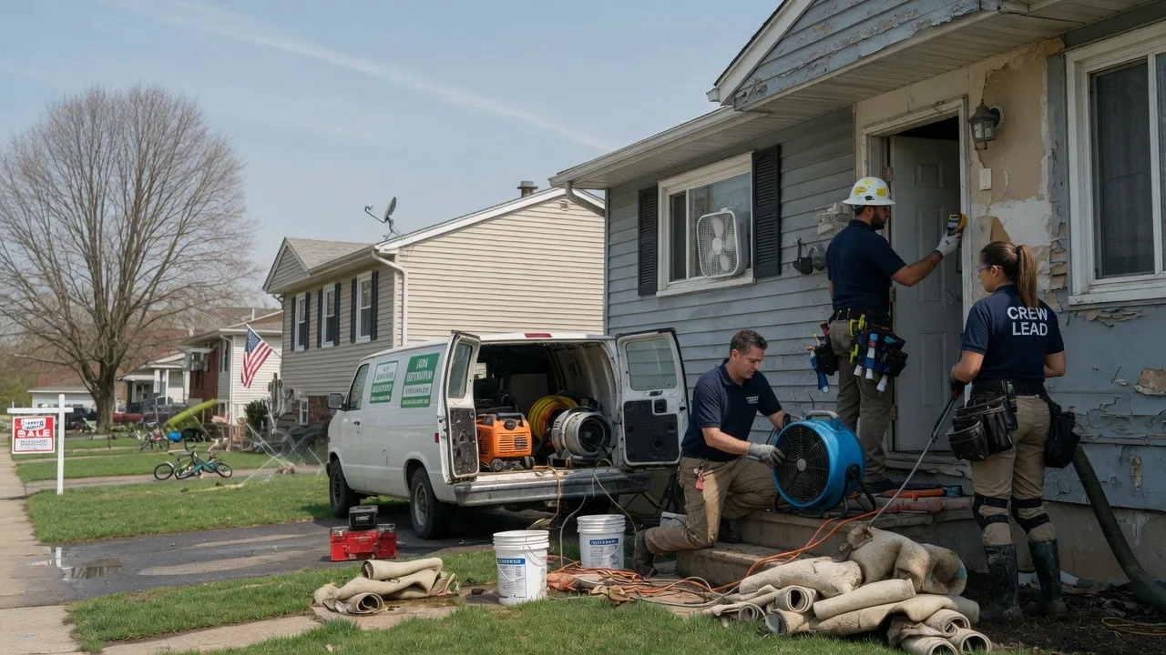 Flood Cleanup in Elkland, PA near me